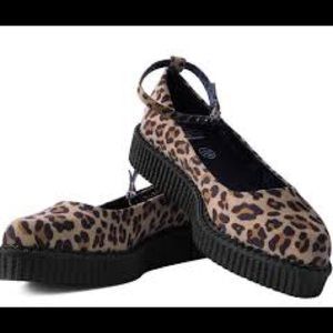 Leopard Pointed Ballet Creeper
